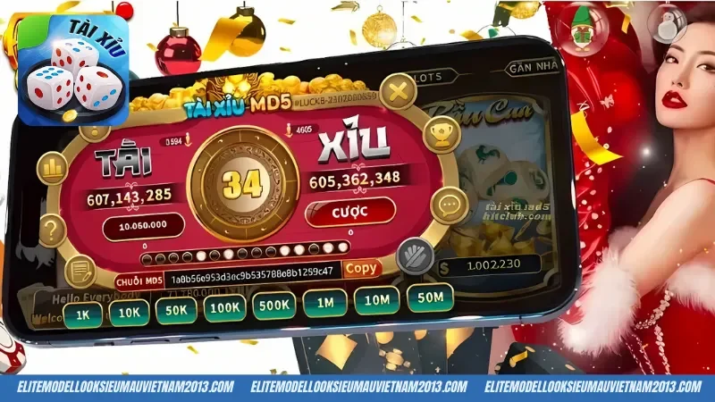 Cách chơi chi tiết của tài xỉu MD5 Hitclub hiện nay