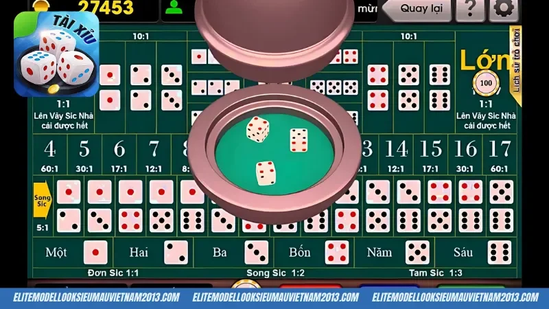 Luật chơi của các cửa cược trong game Sicbo Nhatvip