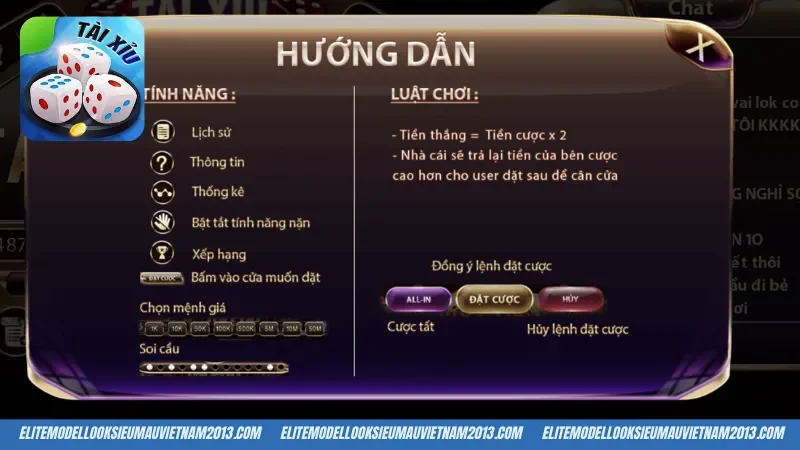 Luật chơi không thể bỏ qua về Tài Xỉu MD5 Gemwin