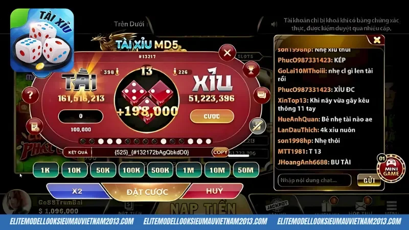Quy trình chơi của Tài Xỉu MD5 XO88 cho tân thủ