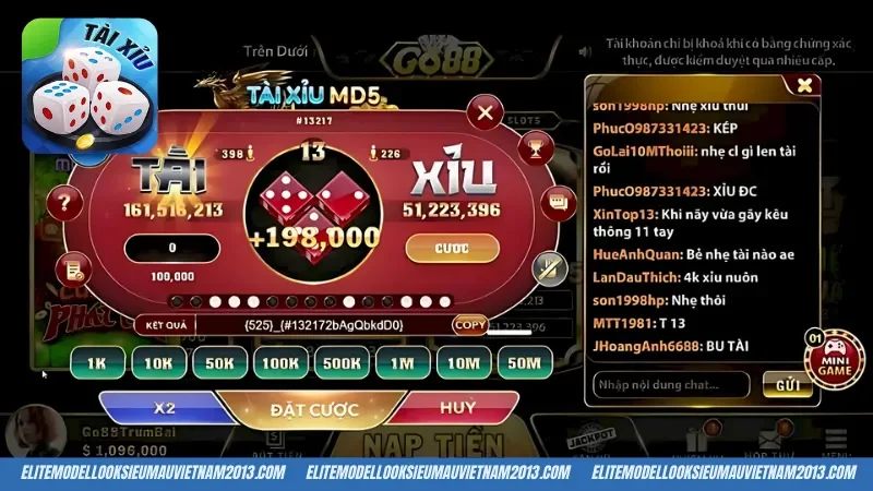 Tính năng chat trực tiếp trong tài xỉu md5